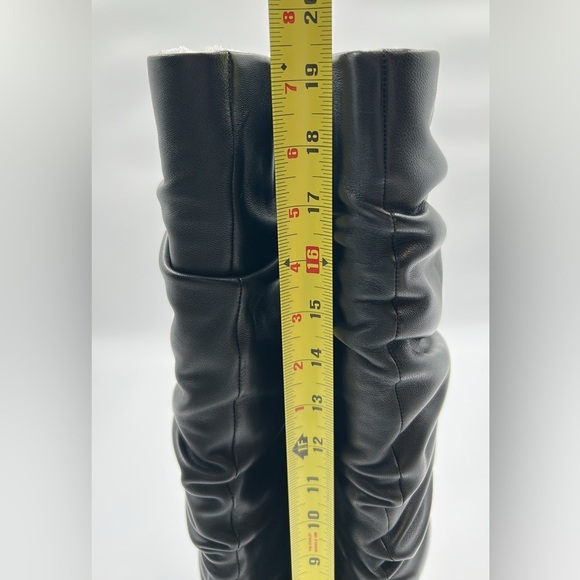 Michael Kors Luna Black Leather Slouch Boots | Women’s Size 6M | New with Box - Picture 7 of 12